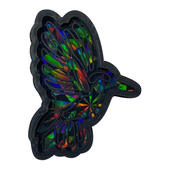 Hummingbird Silikone Form Cross Forme SORT black