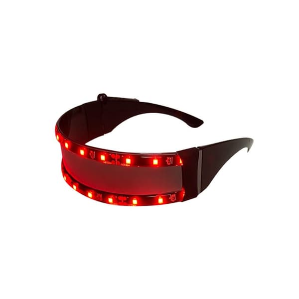 LED Glasögon Lysande Glasögon VIT White