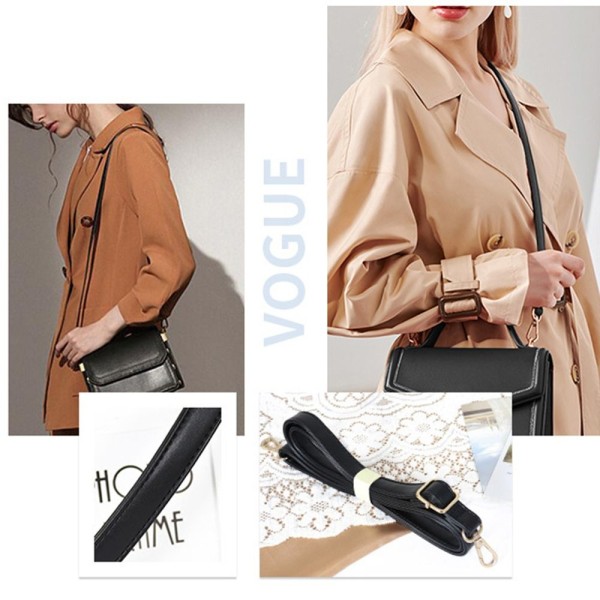 Väska Strap Axelväska Bälten BEIGE beige