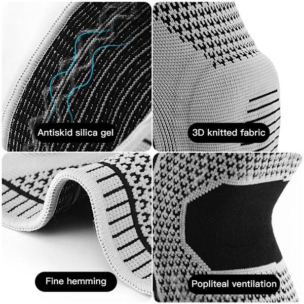 Total Compression Ortos Knäskyddsskena GRÅ XL grey XL
