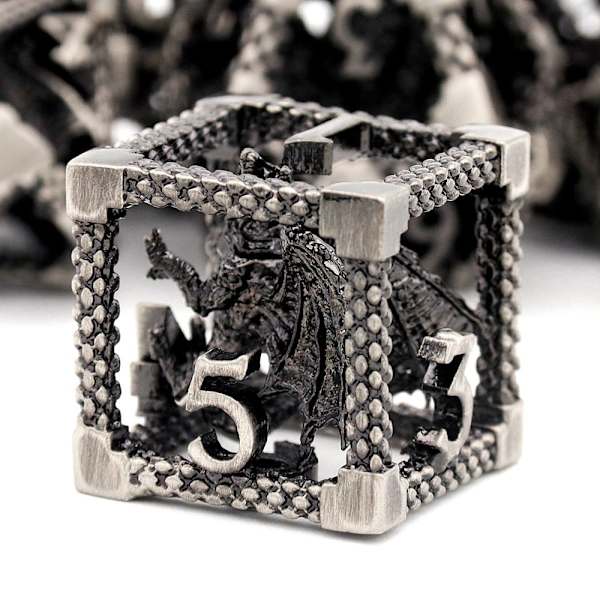 7st DND Metal Dice Set Game Dice 04 04 04