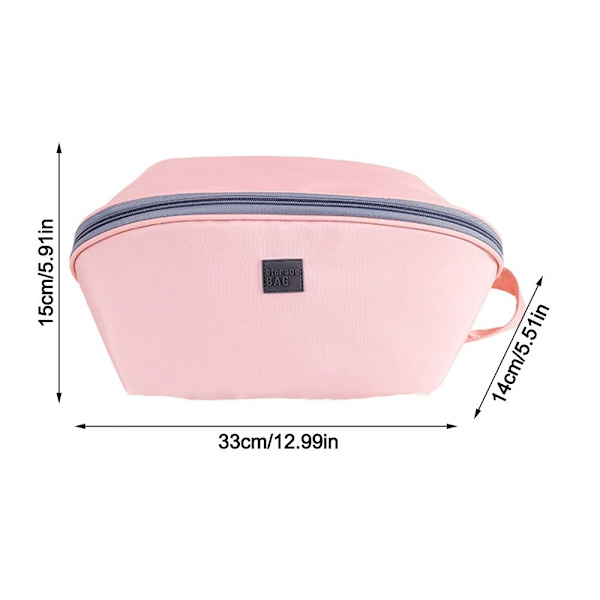 Alusvaatteiden säilytyspussi Makeup Organizer PINK Pink