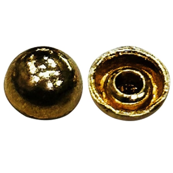 50st Metallspännen Väskor Spänne GULD 8MM Gold 8mm