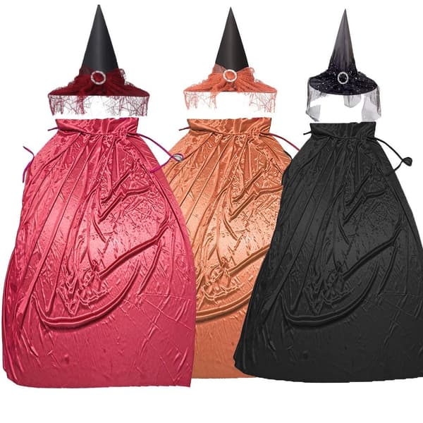 Halloween Witch Cape Witch Cape Set 1 1 1
