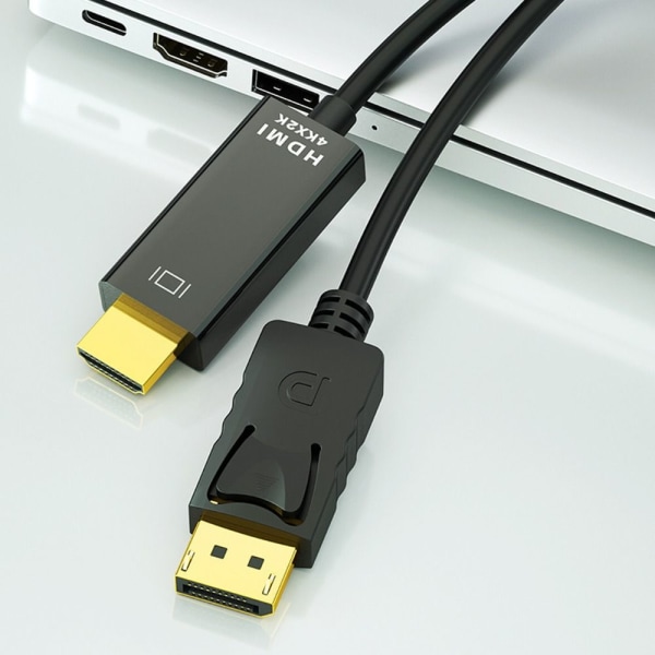 DP-HDMI-sovitin Näyttöportti HDMI-muuntimeen 6FT DP TO 6FT DP to HDMI