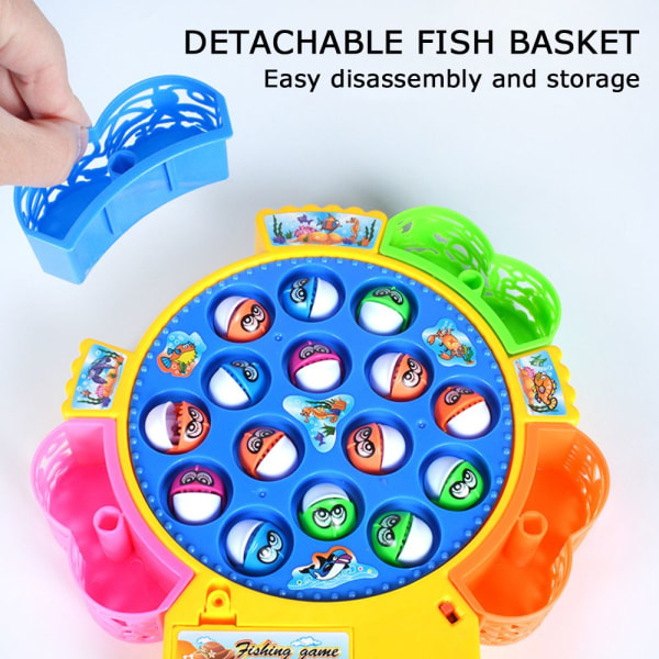 Fiskespill Toy 24 Fishes 2 2 2