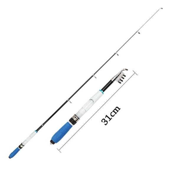 Teleskopiskt fiskespö Portabelt fiskespö 1,7M 1,7M 1.7m