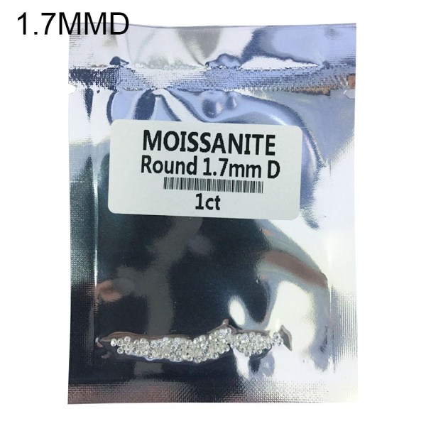 Aito Moissanite Diamond Mossanite Loose Stone 1.7MMD 1.7MMD 1.7mmD