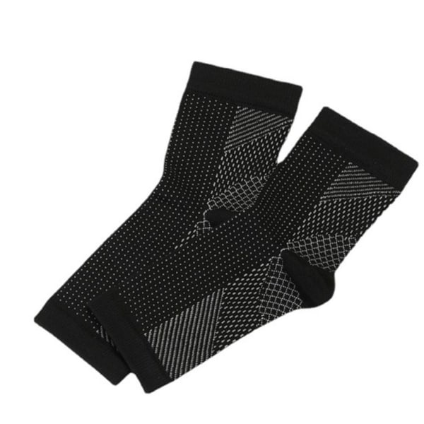 Sportsockor Angel Ankel Protector SVART XXL XXL Black XXL-XXL