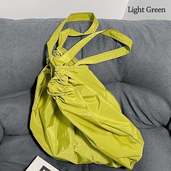 Miljøvenlig indkøbstaske Sammenfoldelig indkøbstaske LYS GRØN Light Green