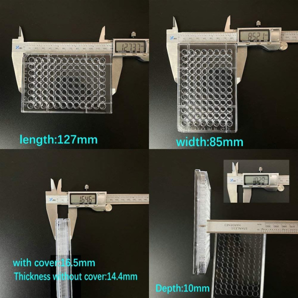 5 stk Vevskulturplate Eksperiment Instrumentverktøy 5 STK 5 STK 5Pcs