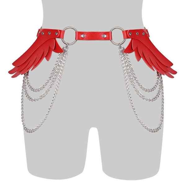 Naisten vartalovaljaat Goth Belt VILLA Purple
