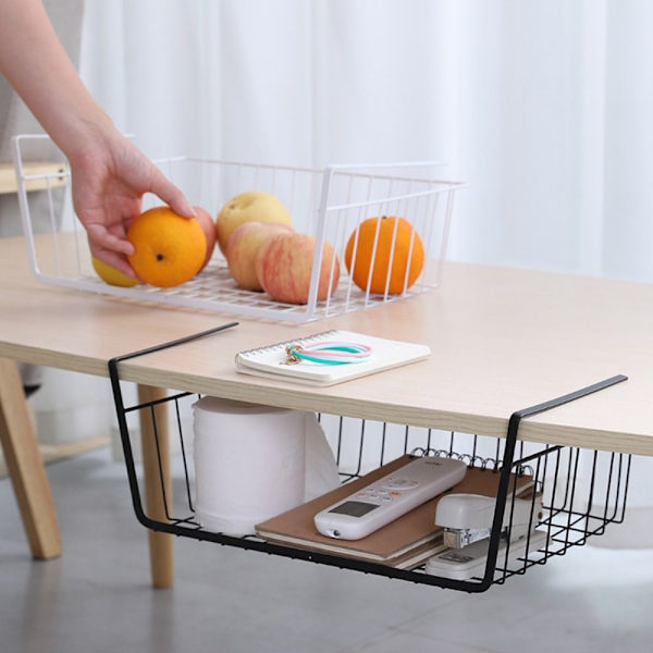Kitchen Organizer Hylle Kjøkken Hylle Organizer WHITE L L White L-L