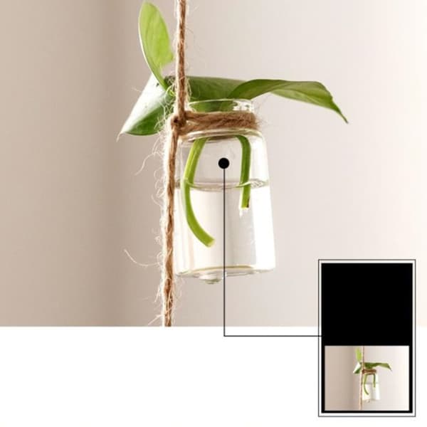 Glasvas Hängande Vas Wind Chimes