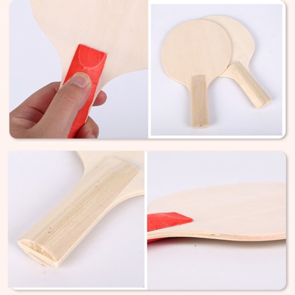 Bordtennisracket Grunnplate Ping Pong Paddle Training