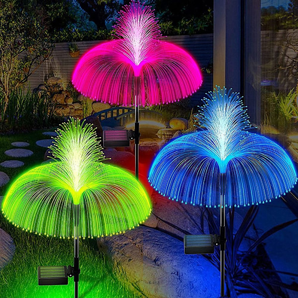 Led Solar Lights Solar Fiberoptisk Lampe STYLE 3 STYLE 3 Style 3