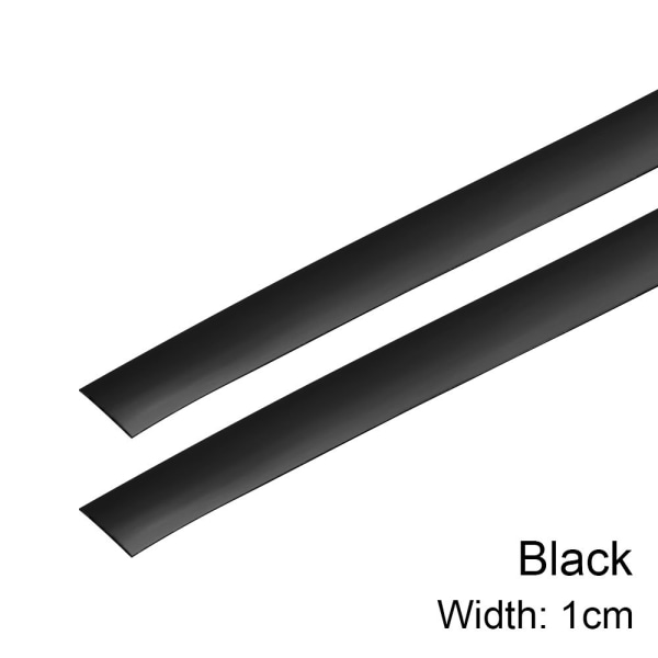 Dekorativa linjer Väggdekal SVART 1.1CM Black 1.1cm
