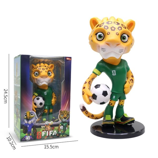2026 VM Maskot Figur 20CM MAPLE
