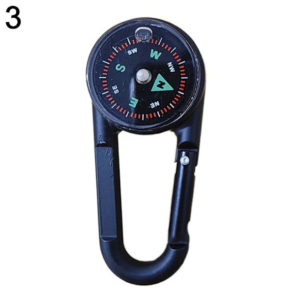 Utomhuskrokkompass Minimetallkompass 3 3 3