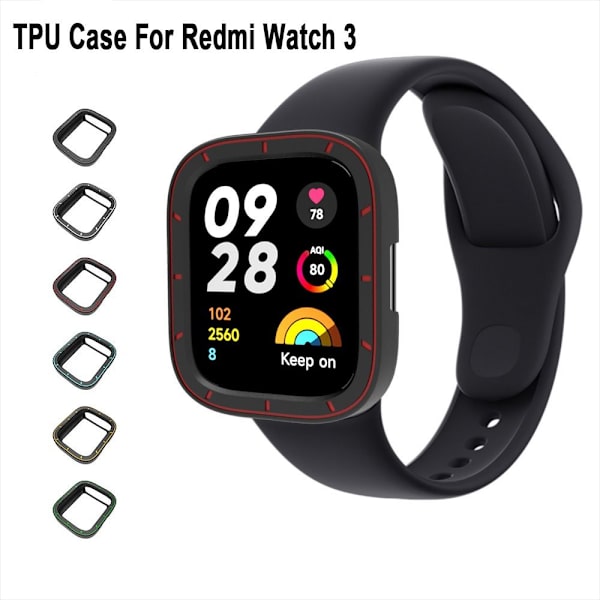 TPU Case Skærmbeskytter SORT black