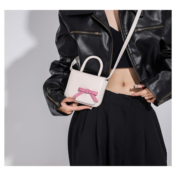 Mini Square Bag Axelväskor ROSA Pink