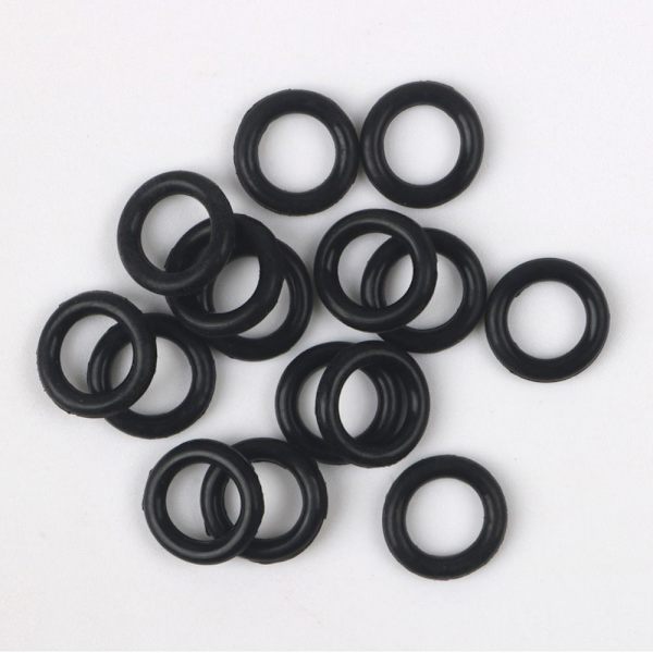 2Pack 108st/pack Tangentbord O Ring Switch Dämpare SVART SVART black