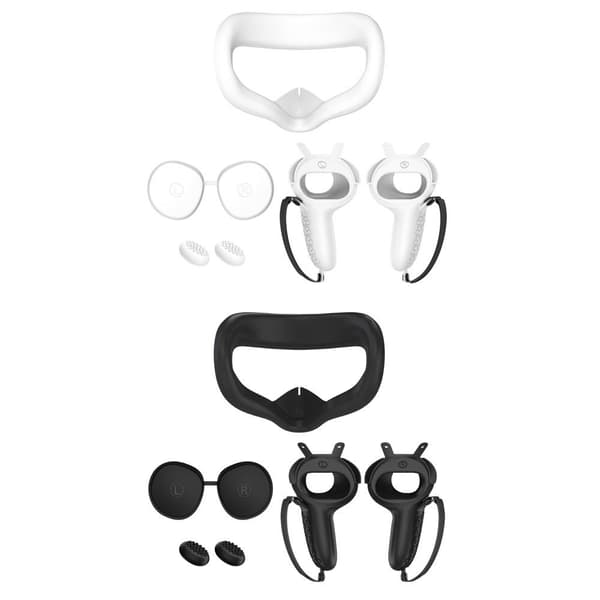 VR Controller Grip Lens Protector Cover SORT black