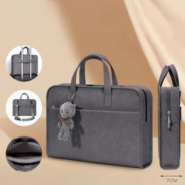 Laptopväska Sleeve Bag GRÅ 14 tum 14 tum grey 14 inch-14 inch