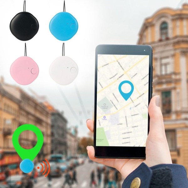 Smart Bluetooth Tracker Location Tracker HVIT white