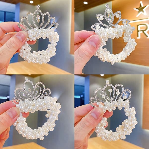 4ST Kronprinsessans hårrep Elastiska hårband STYLE 4 STYLE 4 Style 4