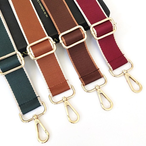 Crossbody taske strop skuldertaske bælter SORT black