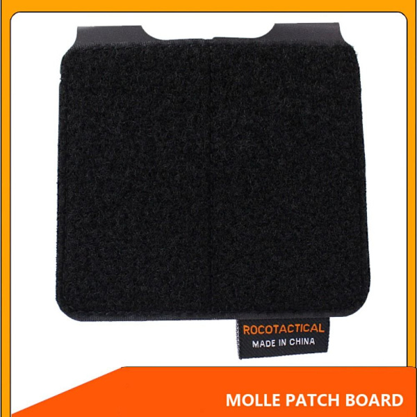 Tactical Patch Vest Rygsæk Patch SORT Black