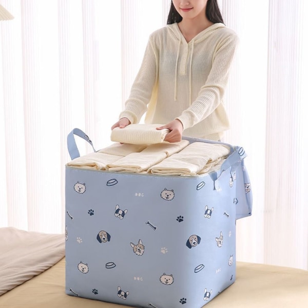 Quiltopbevaringspose Tøjopbevaringsbeholdere 50-40-41CM2 2 50-40-41cm2