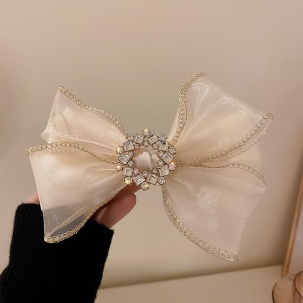 Bowknot Hårnåle Hårklemme SORT black