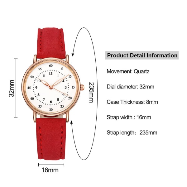 Watch Quartz Armbandsur ROSA pink