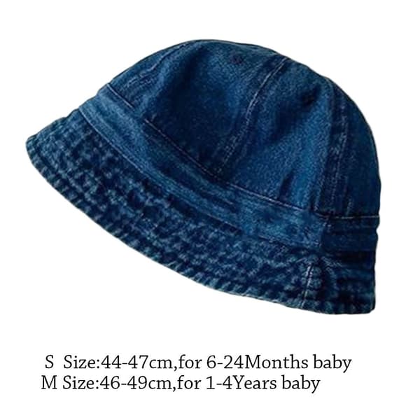 Bucket Hat Sun Cap LJUSBLÅ M Light blue M