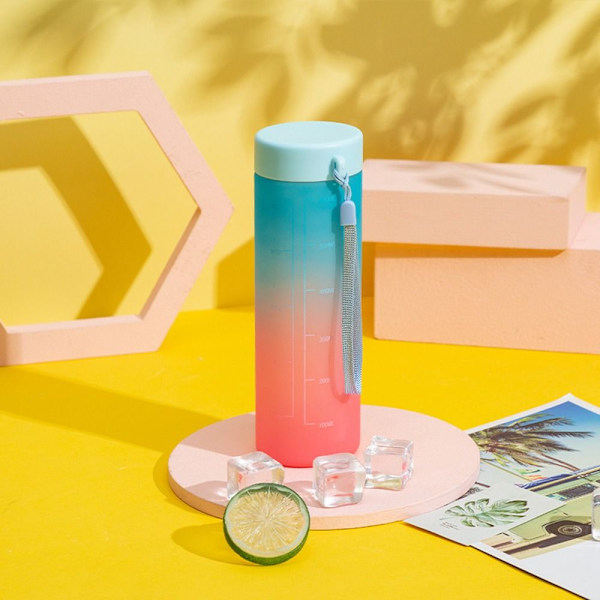 Vandkop Gym Plastic Cup BLÅ BLÅ Blue