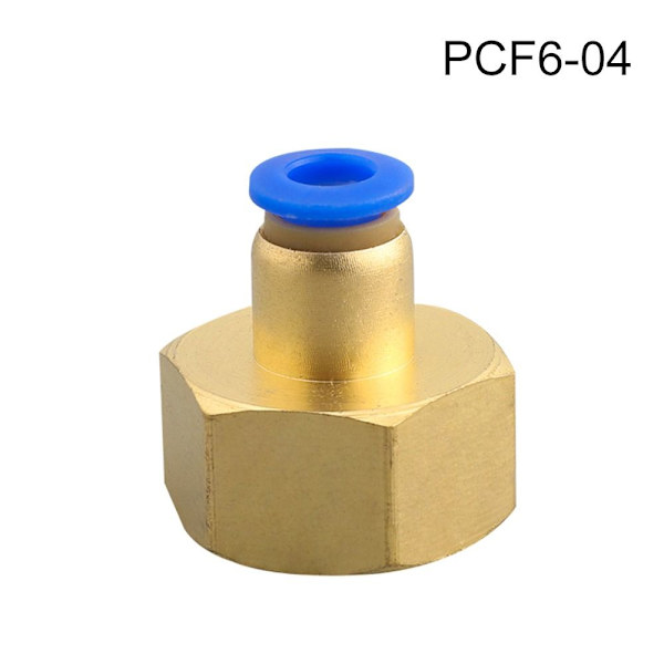 5st Snabbkopplingskoppling Skarvbeslag 5st PCF6-04 5st 5pcs PCF6-04