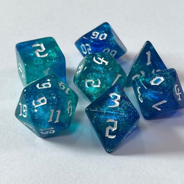7 st DND Tärningar Polyedriska Tärningar STYLE 6 STYLE 6 Style 6