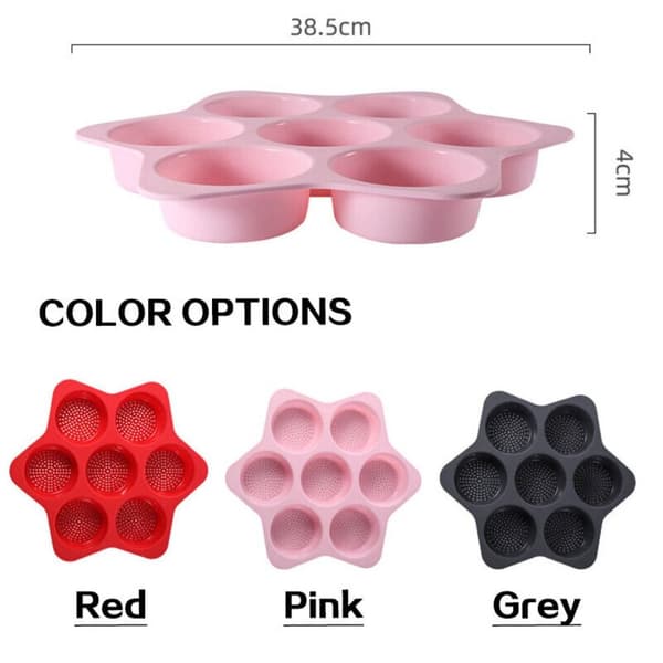 Hampurilainen pulla mold mold PINK Pink