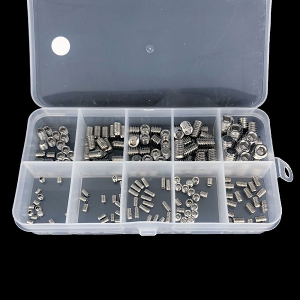 200 kpl / 300 kpl kuusiokoloinen ruuvi ruuvipultti 200 kpl 200 kpl 200pcs