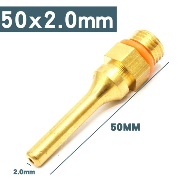 Limpistolmundstykke Smeltelimpistolmundstykke 100X2,0MM (KONISK) 100x2.0mm(conical)