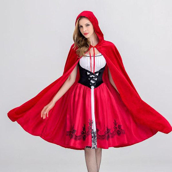 Cape Cloak Rödluvan S S