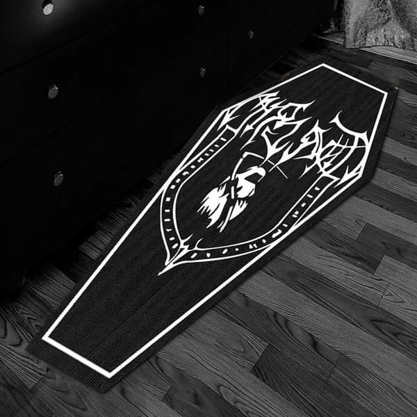 Gotiska demonmattor Dekorationsmatta 2 2 2