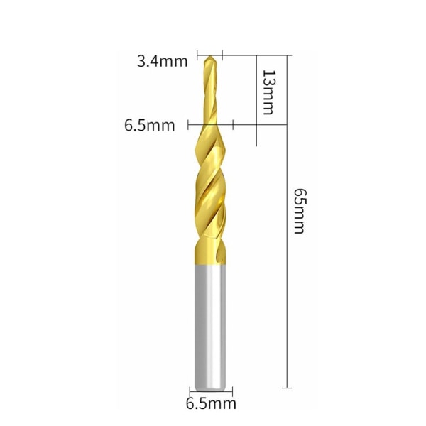 Avgrading Drill Spiralbor M3-90 GRADER M3-90 GRADER M3-90 Degree
