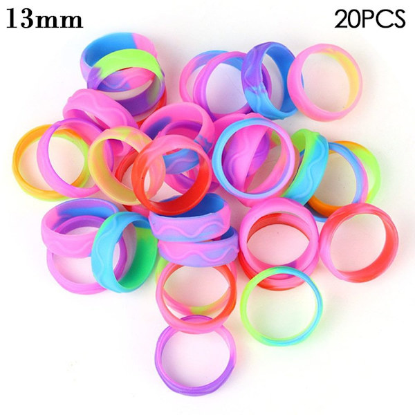 20st Fiskspö Handtag Case Racket 13MM 13MM 13mm