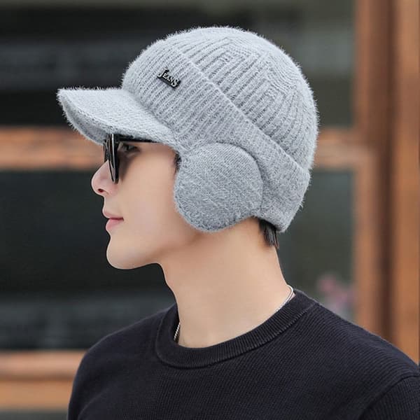 Pipot Hatut Neulottu Cap GRAY grey