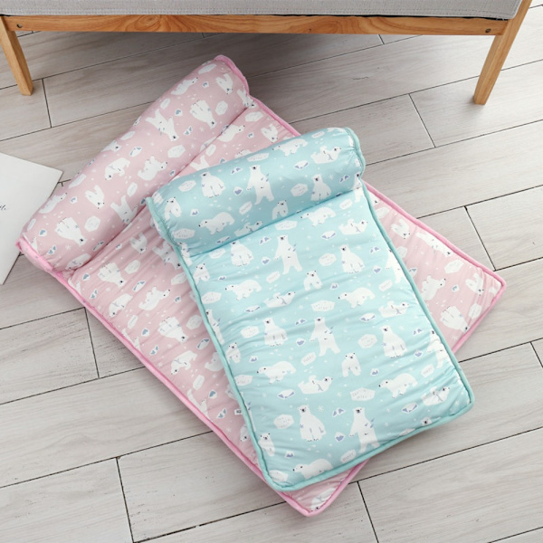 Pet Cool Ice Silk Nest Mat Pet Cooling Mat PINK S pink S