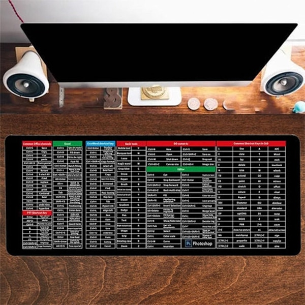 Quick Key Mousepad Näppäimistöalusta 400X800X3MM2 2 400X800X3MM2