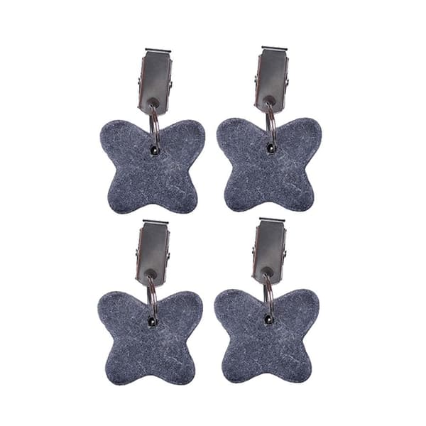4 stk dukklips borddeksel Decorat 3X3X1CMBUTTERFLY 3x3x1cmButterfly